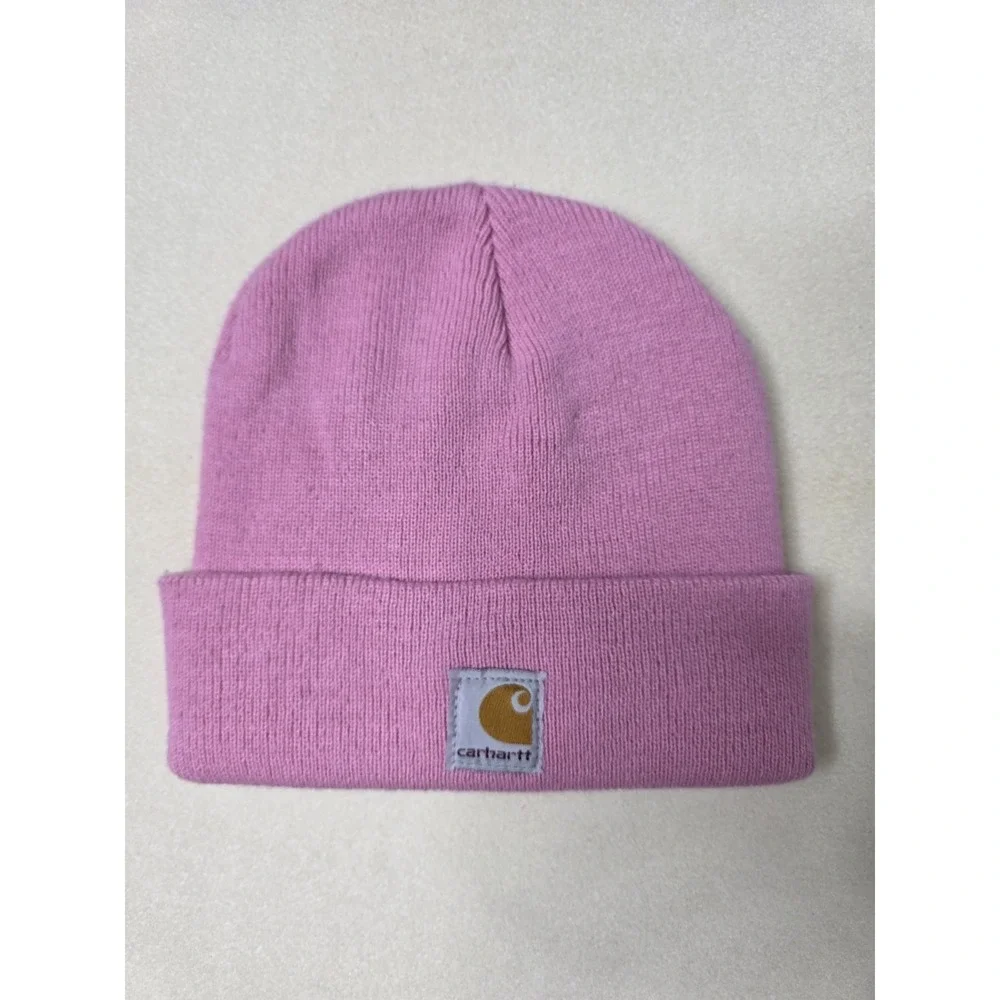 Carhartt Youth Pink Beanie Knit‎ Hat One Size Fits All